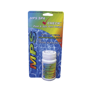 Pool Check MPS, pH & Alkalinity Spa Check 3 in 1 Water Test Strips