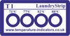 4 Level Laundry Temperature Indicating Strip 71°C to 88°C