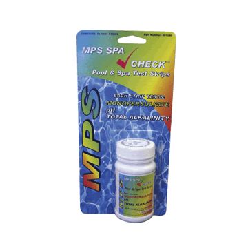 Pool Check MPS, pH & Alkalinity Spa Check 3 in 1 Water Test Strips