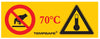 TempSafe Surface Safety Indicators 70°C